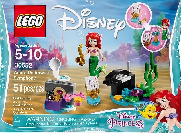 Конструктор LEGO (ЛЕГО) Disney 30552 Ariel's Underwater Symphony