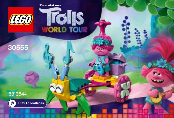 Конструктор LEGO (ЛЕГО) Trolls: World Tour 30555 Poppy's Carriage