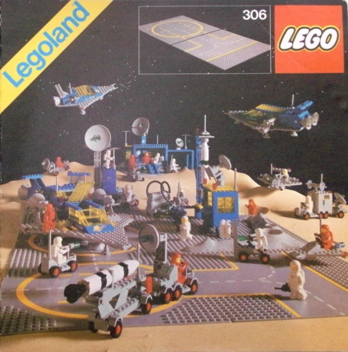 Конструктор LEGO (ЛЕГО) Space 306 Two Lunar Landing Plates