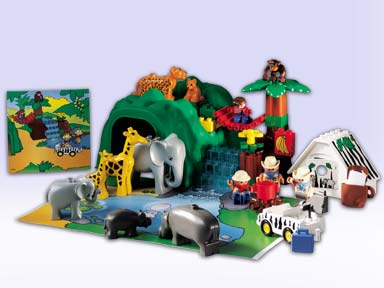 Конструктор LEGO (ЛЕГО) Duplo 3095 Wildlife Park
