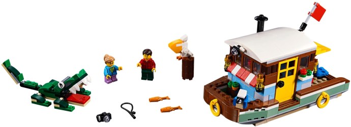 Конструктор LEGO (ЛЕГО) Creator 31093 Riverside Houseboat