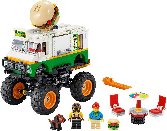 Конструктор LEGO (ЛЕГО) Creator 31104 Burger Monster Truck