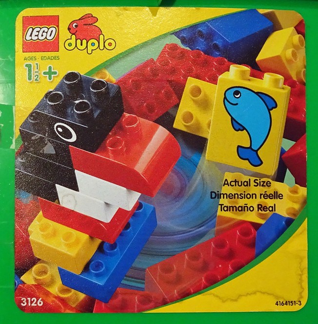 Конструктор LEGO (ЛЕГО) Duplo 3126 Green Bucket