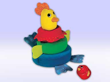 Конструктор LEGO (ЛЕГО) Baby 3161 Soft Stacking Hen