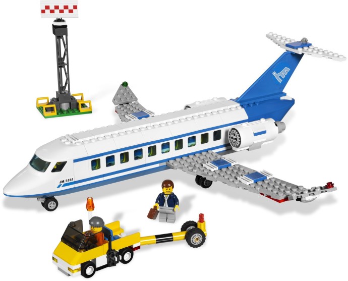 Конструктор LEGO (ЛЕГО) City 3181 Passenger Plane