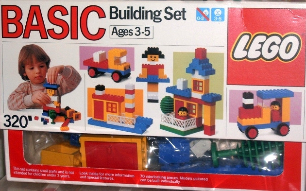 Конструктор LEGO (ЛЕГО) Basic 320 Basic Building Set, 3+