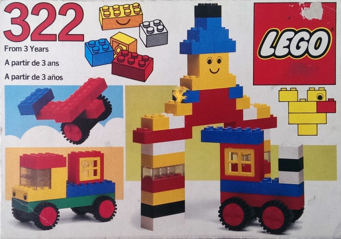 Конструктор LEGO (ЛЕГО) Basic 322 Basic Set