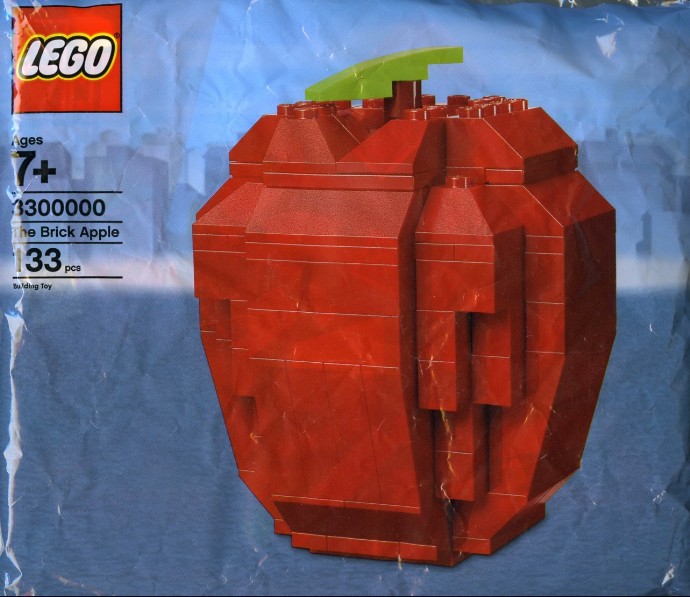 Конструктор LEGO (ЛЕГО) Promotional 3300000 The Brick Apple