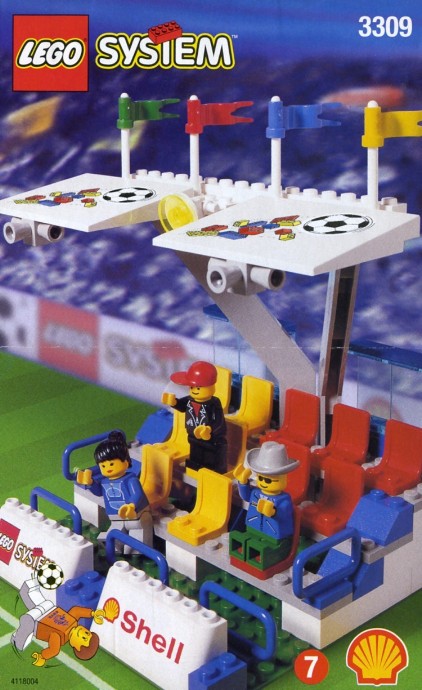 Конструктор LEGO (ЛЕГО) Town 3309 Head Stand