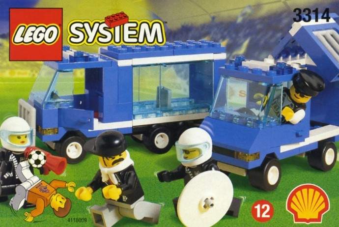 Конструктор LEGO (ЛЕГО) Town 3314 Police Unit
