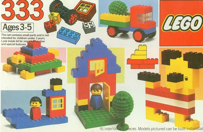Конструктор LEGO (ЛЕГО) Basic 333 Basic Set