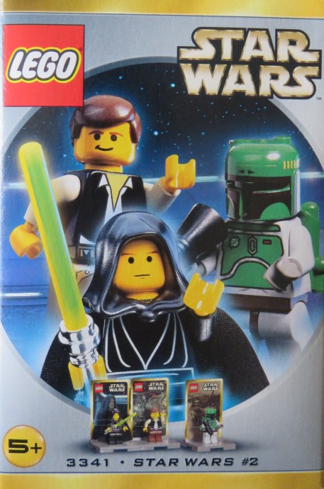 Конструктор LEGO (ЛЕГО) Star Wars 3341 Luke Skywalker, Han Solo and Boba Fett Minifig Pack - Star Wars #2