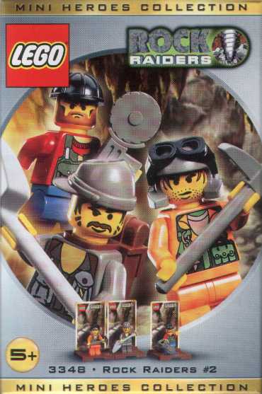 Конструктор LEGO (ЛЕГО) Rock Raiders 3348 Three Minifig Pack - Rock Raiders #2