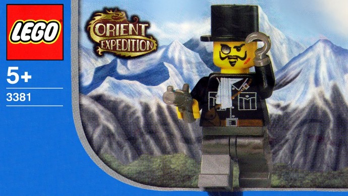 Конструктор LEGO (ЛЕГО) Adventurers 3381 Sam Sinister