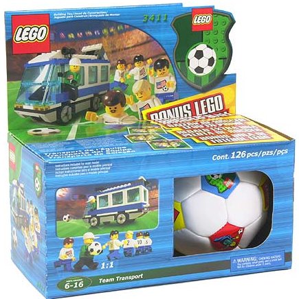 Конструктор LEGO (ЛЕГО) Sports 3411 Americas Team Bus