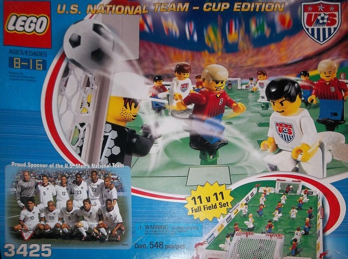 Конструктор LEGO (ЛЕГО) Sports 3425 US National Team Cup Edition Set