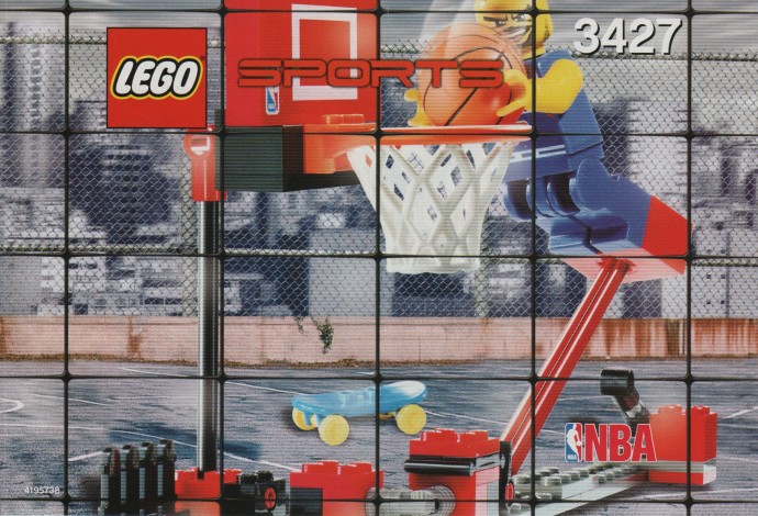 Конструктор LEGO (ЛЕГО) Sports 3427 NBA Slam Dunk