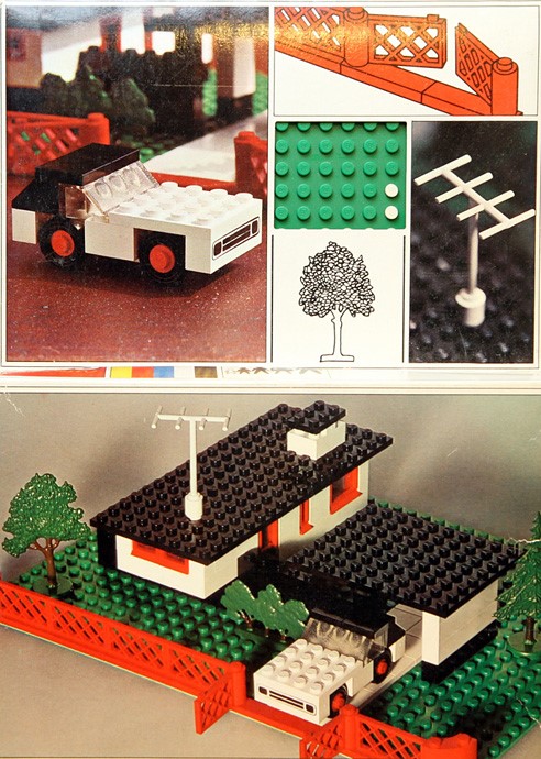 Конструктор LEGO (ЛЕГО) Legoland 345 House with Mini Wheel Car