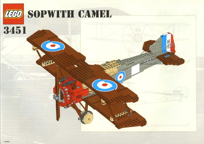 Конструктор LEGO (ЛЕГО) Creator Expert 3451 Sopwith Camel