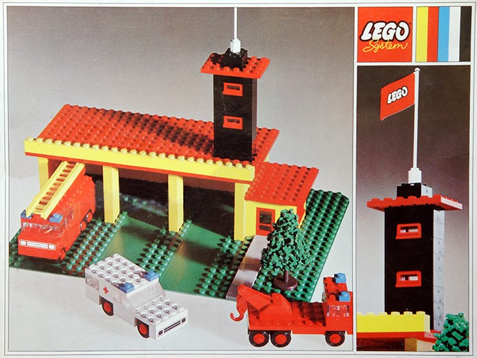 Конструктор LEGO (ЛЕГО) LEGOLAND 347 Fire Station