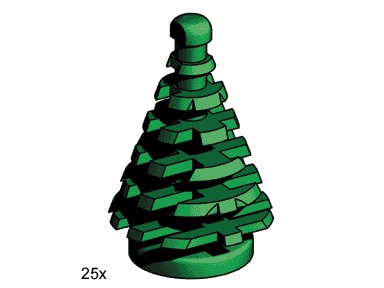 Конструктор LEGO (ЛЕГО) Bulk Bricks 3499 Small Spruce Tree