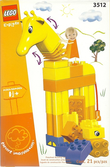Конструктор LEGO (ЛЕГО) Explore 3512 Funny Giraffe