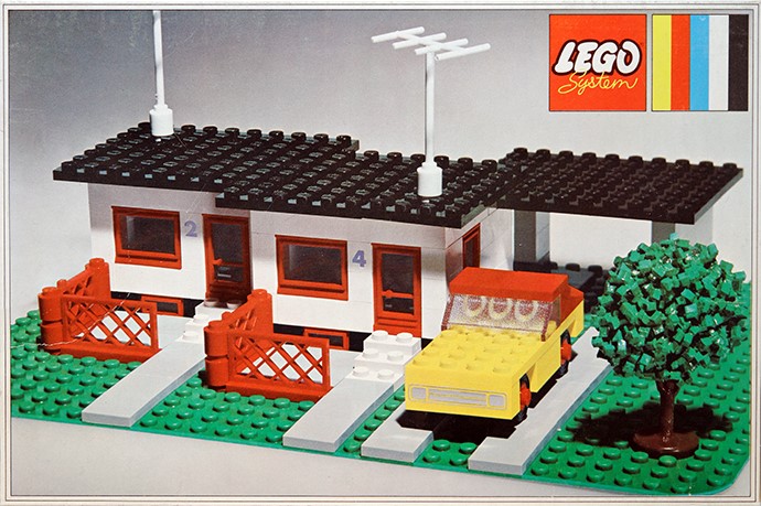 Конструктор LEGO (ЛЕГО) LEGOLAND 353 Terrace House with Car and Garage