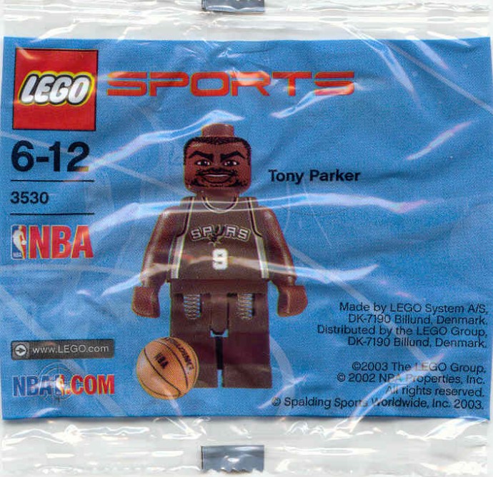 Конструктор LEGO (ЛЕГО) Sports 3530 Tony Parker
