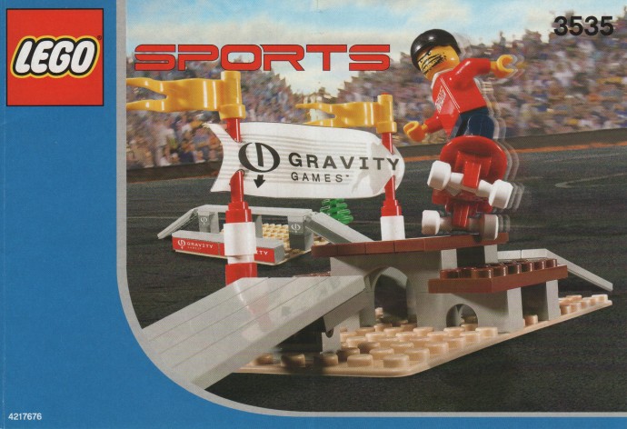 Конструктор LEGO (ЛЕГО) Sports 3535 Skateboard Street Park