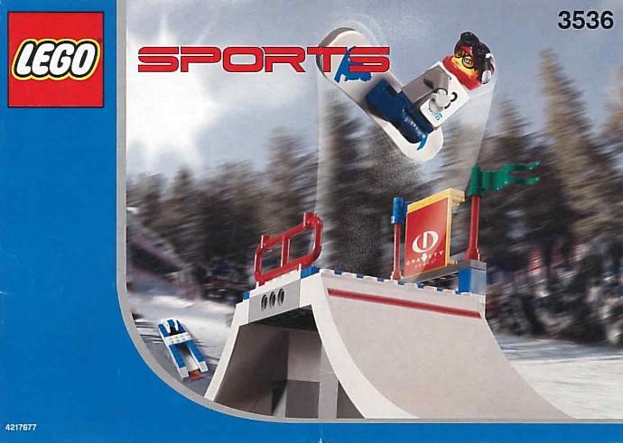 Конструктор LEGO (ЛЕГО) Sports 3536 Snowboard Big Air Comp