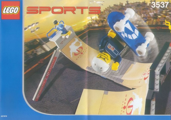 Конструктор LEGO (ЛЕГО) Sports 3537 Skateboard Vert Park Challenge