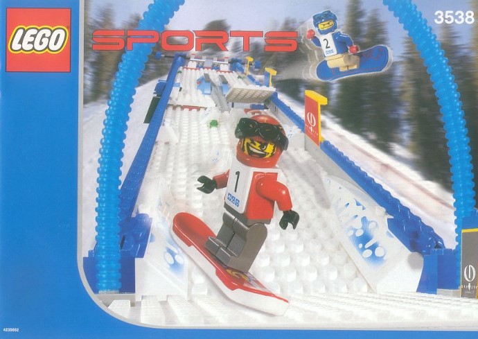 Конструктор LEGO (ЛЕГО) Sports 3538 Snowboard Boarder Cross Race