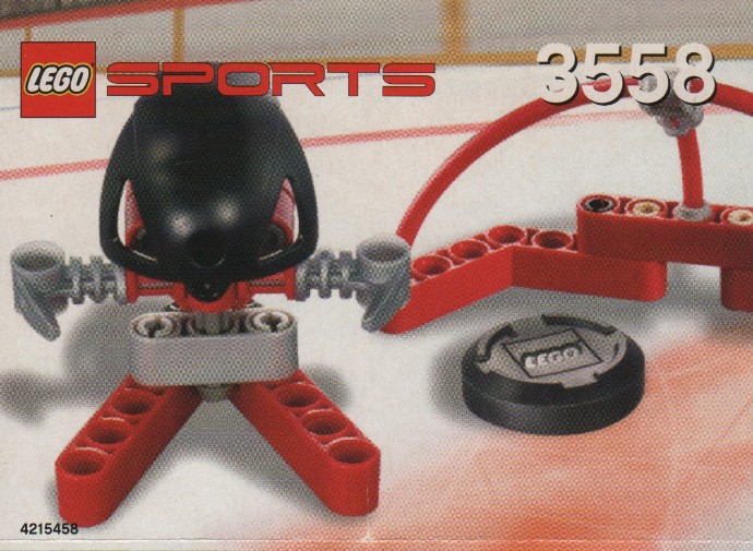 Конструктор LEGO (ЛЕГО) Sports 3558 Red Player and Goal