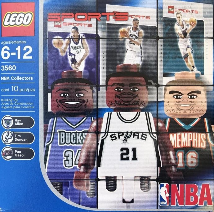 Конструктор LEGO (ЛЕГО) Sports 3560 NBA Collectors # 1