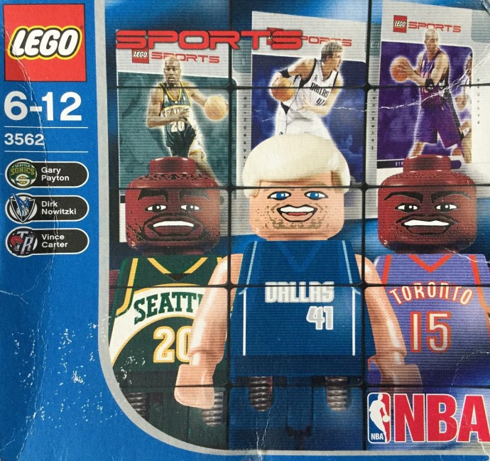Конструктор LEGO (ЛЕГО) Sports 3562 NBA Collectors # 3