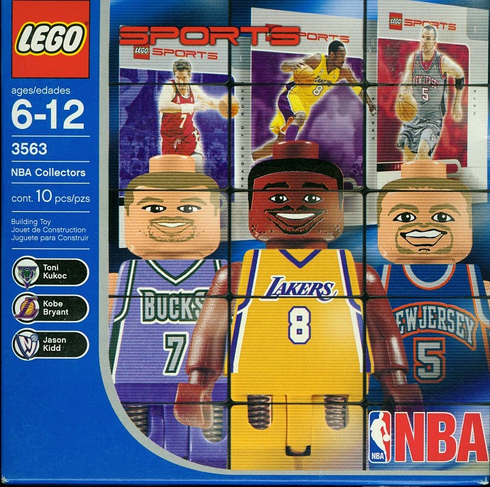Конструктор LEGO (ЛЕГО) Sports 3563 NBA Collectors # 4