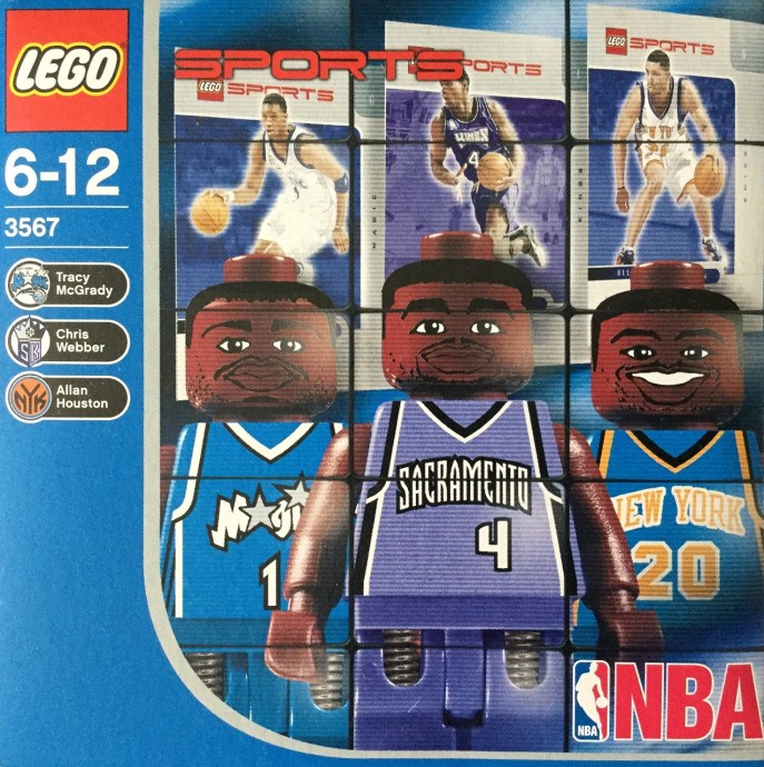Конструктор LEGO (ЛЕГО) Sports 3567 NBA Collectors # 8