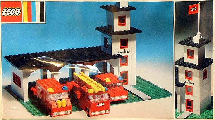 Конструктор LEGO (ЛЕГО) LEGOLAND 357 Legoland Fire House