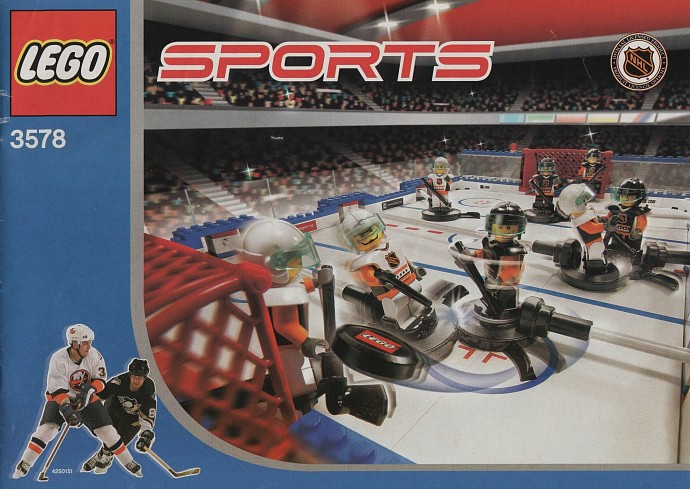 Конструктор LEGO (ЛЕГО) Sports 3578 NHL Championship Challenge