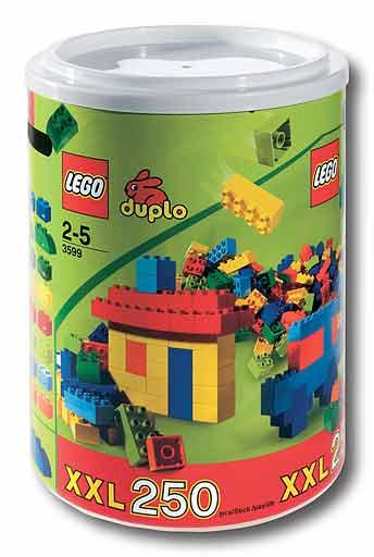 Конструктор LEGO (ЛЕГО) Duplo 3599 XXL 250 Tube
