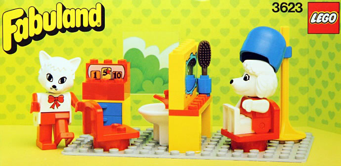 Конструктор LEGO (ЛЕГО) Fabuland 3623 Beauty Salon