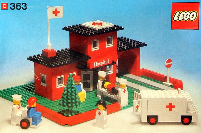 Конструктор LEGO (ЛЕГО) LEGOLAND 363 Hospital
