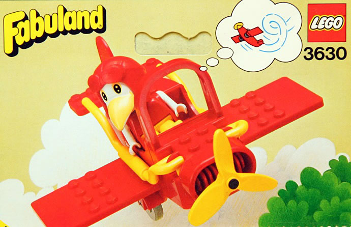 Конструктор LEGO (ЛЕГО) Fabuland 3630 Percy Pilot