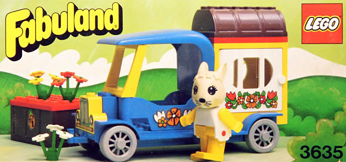 Конструктор LEGO (ЛЕГО) Fabuland 3635 Bonnie Bunny's Camper