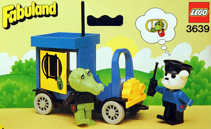 Конструктор LEGO (ЛЕГО) Fabuland 3639 Paddy Wagon