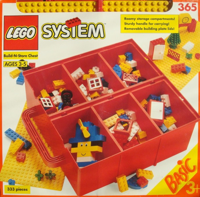 Конструктор LEGO (ЛЕГО) Basic 365 Build-n-Store Chest