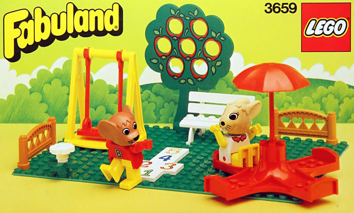 Конструктор LEGO (ЛЕГО) Fabuland 3659 Playground