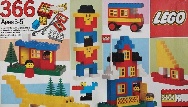 Конструктор LEGO (ЛЕГО) Basic 366 Basic Building Set