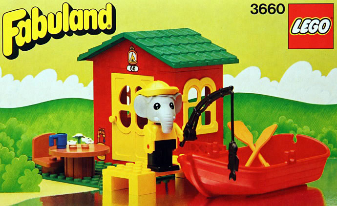 Конструктор LEGO (ЛЕГО) Fabuland 3660 Fisherman's Wharf
