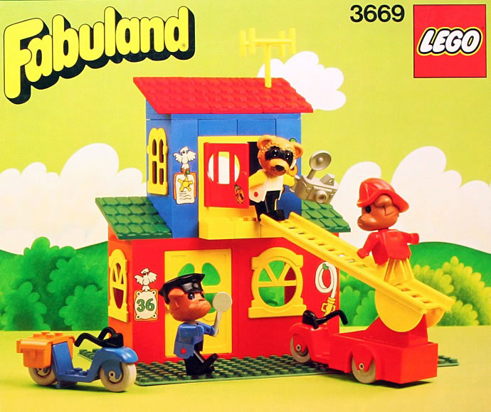 Fabuland fire station outlet
